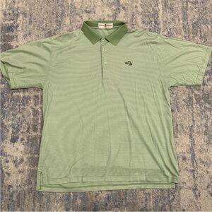 Fairway & Greene Polo Shirt Mens Large Green Bay Hill Golf Golfing Casual